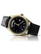 Reloj para hombres de oro Geneve ★ https://zlotychlopak.pl/es/ ★ Pureza de oro 585 333 Precio bajo!