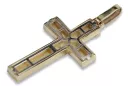 Golden Catholic Cross ★ russiangold.com ★ Gold 585 333 Low price