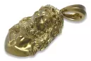 GoldGott's Medaillon mit einer Kette ★ zlotychlopak.pl ★ Gold 585 333 Niedriger Preis