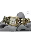 Gold men's watch Geneve ★ zlotychlopak.pl ★ Gold purity 585 333 Low Price!