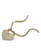 Gold pendant pendant ★ zlotychlopak.pl ★ Gold hallmark 585 333 low price