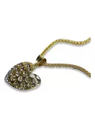 Gold pendant pendant ★ zlotychlopak.pl ★ Gold hallmark 585 333 low price