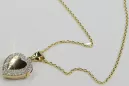 Gold pendant pendant ★ zlotychlopak.pl ★ Gold hallmark 585 333 low price