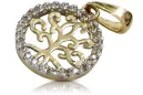 Pendentif ★ en or zlotychlopak.pl ★ Echantillon d’or 585 333 prix bas