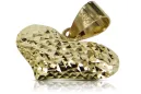 Gold pendant ★ zlotychlopak.pl ★ Gold sample 585 333 low price