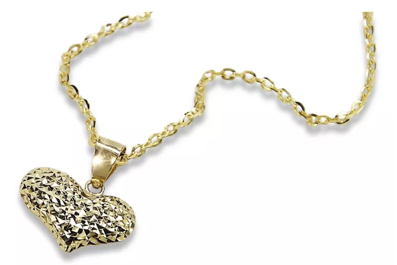 Gold pendant pendant ★ zlotychlopak.pl ★ Gold hallmark 585 333 low price