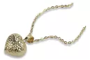 Gold pendant pendant ★ zlotychlopak.pl ★ Gold hallmark 585 333 low price