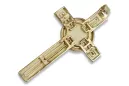 Goldenes katholisches Kreuz ★ russiangold.com ★ Gold 585 333 Niedriger Preis