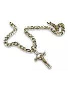 Golden cross with a chain ★ zlotychlopak.pl ★ Gold attempt 585 333 Low price!