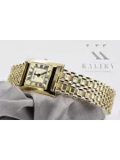 Gold men's watch Geneve ★ zlotychlopak.pl ★ Gold purity 585 333 Low Price!