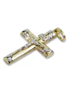 Golden Catholic Cross ★ russiangold.com ★ Gold 585 333 Low price