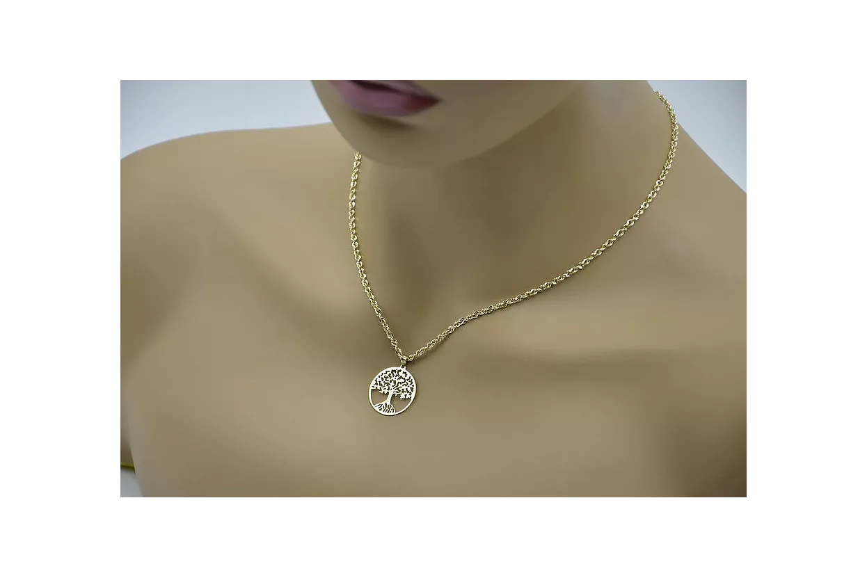 Gold pendant ★ zlotychlopak.pl ★ Gold sample 585 333 low price