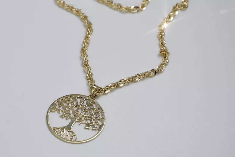 Gold pendant pendant ★ zlotychlopak.pl ★ Gold hallmark 585 333 low price