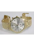 Gold men's watch Geneve ★ zlotychlopak.pl ★ Gold purity 585 333 Low Price!