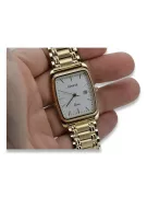 Gold men's watch Geneve ★ zlotychlopak.pl ★ Gold purity 585 333 Low Price!