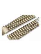 Gelbes Herrenarmband aus 14-karätigem Gold mbw007y