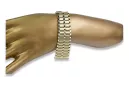 Gelbes Herrenarmband aus 14-karätigem Gold mbw007y