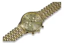 14K Gold Men's Watch, Italian, 40mm, Quartz