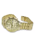 Montre Homme en Or 14K, Italienne, 40mm, Quartz