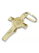 Cruz ★ Católica de Oro russiangold.com ★ Oro 585 333 Precio bajo