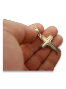 Golden Catholic Cross ★ russiangold.com ★ Gold 585 333 Low price