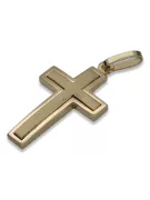 Cruz ★ Católica de Oro russiangold.com ★ Oro 585 333 Precio bajo