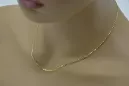 Yellow rose gold chain ★ russiangold.com ★ Gold 585 333 Low price