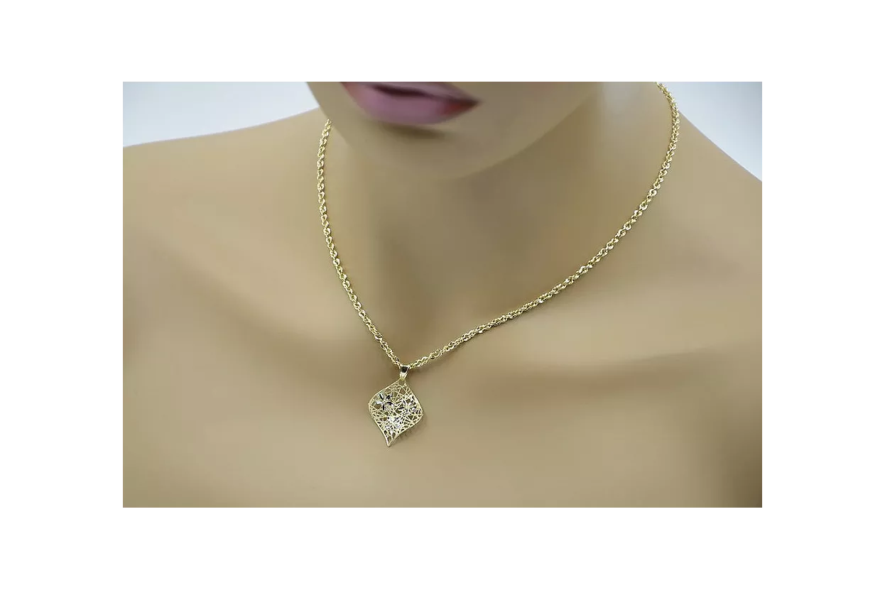 Gold pendant pendant ★ zlotychlopak.pl ★ Gold hallmark 585 333 low price