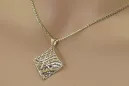 Gold pendant pendant ★ zlotychlopak.pl ★ Gold hallmark 585 333 low price