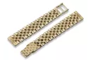 Yellow rose gold watch bracelet ★ russiangold.com ★ Gold 585 333 Low price