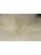 Catholic Cross & Anchor 14k gold chain ctc012y&cc084y