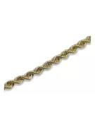 Yellow rose gold chain ★ russiangold.com ★ Gold 585 333 Low price