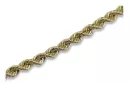 Yellow rose gold chain ★ russiangold.com ★ Gold 585 333 Low price