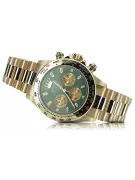 Gold men's watch Geneve ★ zlotychlopak.pl ★ Gold purity 585 333 Low Price!