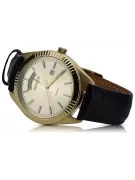 Reloj de oro para hombre Geneve ★ https://zlotychlopak.pl/es/ ★ Pureza del oro 585 333 ¡Precio bajo!