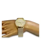 Gold men's watch Geneve ★ zlotychlopak.pl ★ Gold purity 585 333 Low Price!