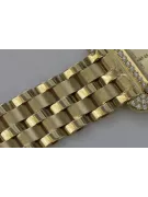 Bracelet ★ de montre en or rose jaune russiangold.com ★ or 585 333 Prix bas