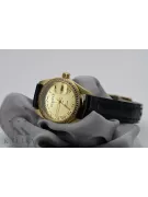 Reloj de damas de oro ★ zlotychlopak.pl ★ Pureza de oro 585 333 ¡Precio bajo!