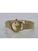 Damen Armbanduhr 14K Gold, Italienisch, Quarzwerk