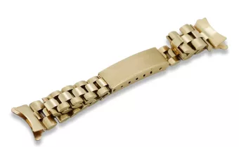 Pulsera de reloj de oro amarillo 14k 585 Lady lbw009y