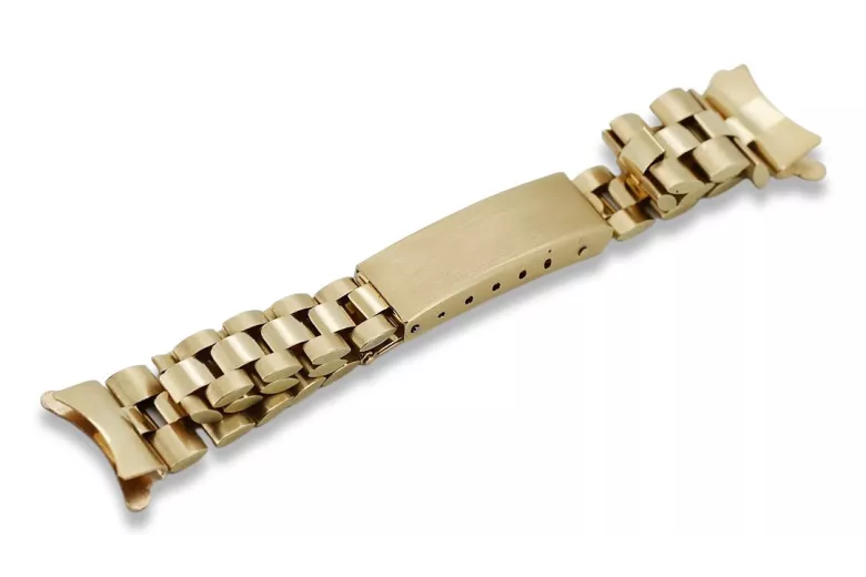 Bracelet montre en or rose jaune ★ russiangold.com ★ Gold 585 333 Prix bas