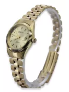 Gold men's watch Geneve ★ zlotychlopak.pl ★ Gold purity 585 333 Low Price!