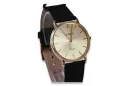 Gold men's watch Geneve ★ zlotychlopak.pl ★ Gold purity 585 333 Low Price!