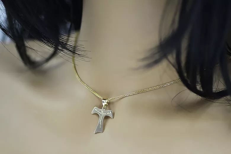 Croix ★ catholique d’or russiangold.com ★ or 585 333 Prix bas