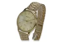 Gold men's watch Geneve ★ zlotychlopak.pl ★ Gold purity 585 333 Low Price!