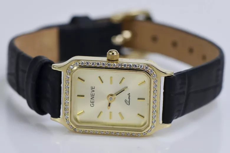 Montre ★ dame en or zlotychlopak.pl ★ Pureté d’or 585 333 Prix bas!