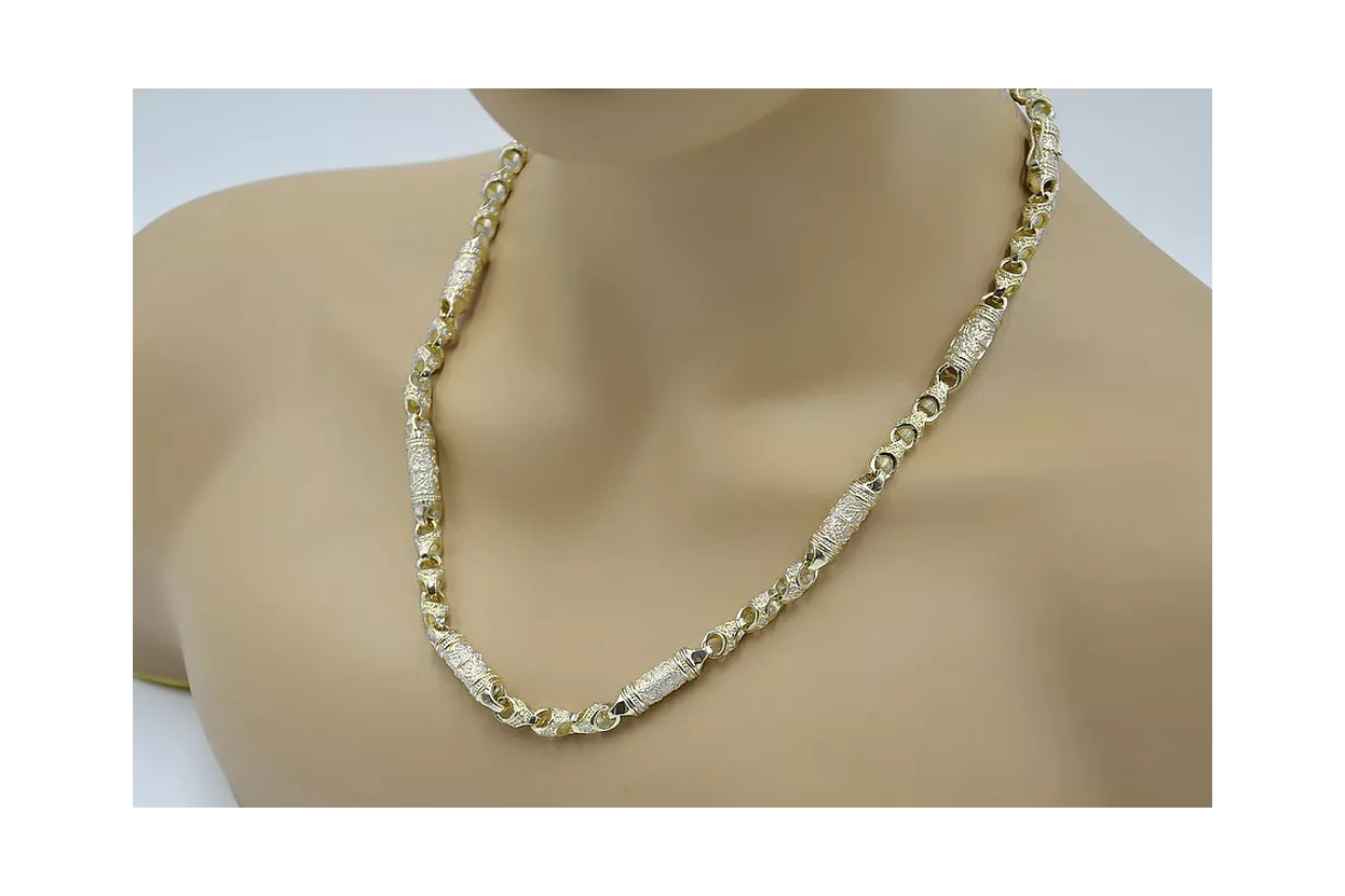 Russian rose soviet gold Bizantina chain