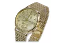 Ceas din aur 14k 585 cu bratara Geneve mw005ydy&mbw013y