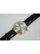 Yellow 14k 585 gold men's watch Geneve mw005y