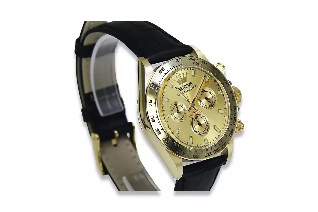 Montre homme en or Genève ★ zlotychlopak.pl ★ Pureté de l’or 585 333 Prix bas!